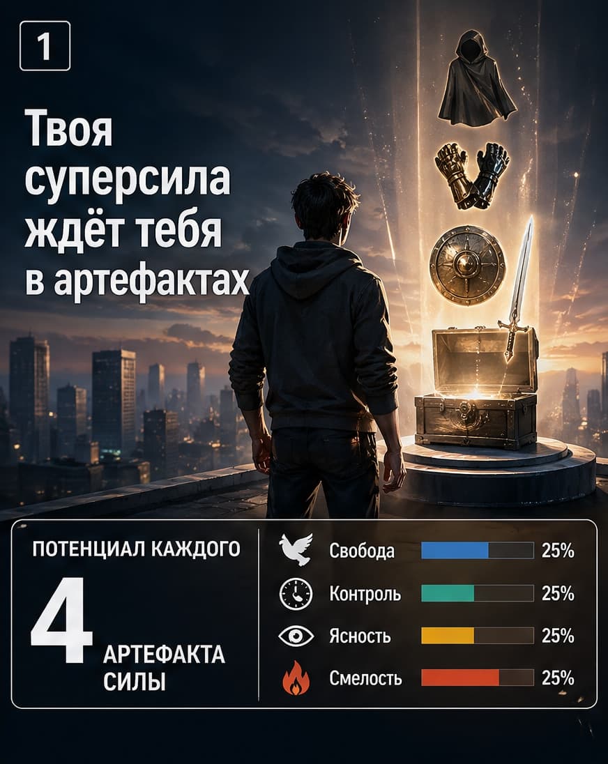 Артефакты супергероя