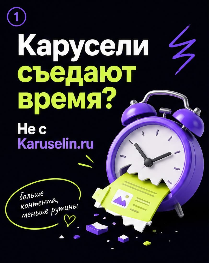 Как круто делать карусели в Karuselin.ru