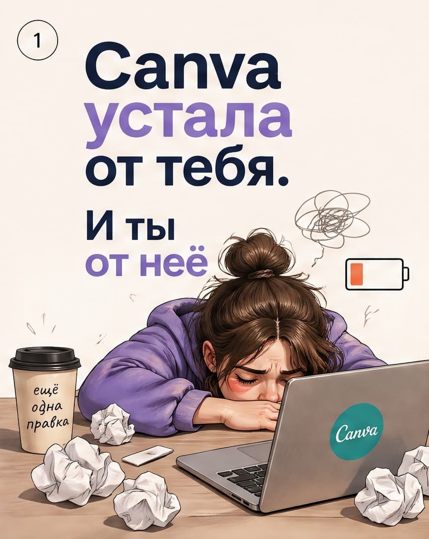 Canva устала от тебя