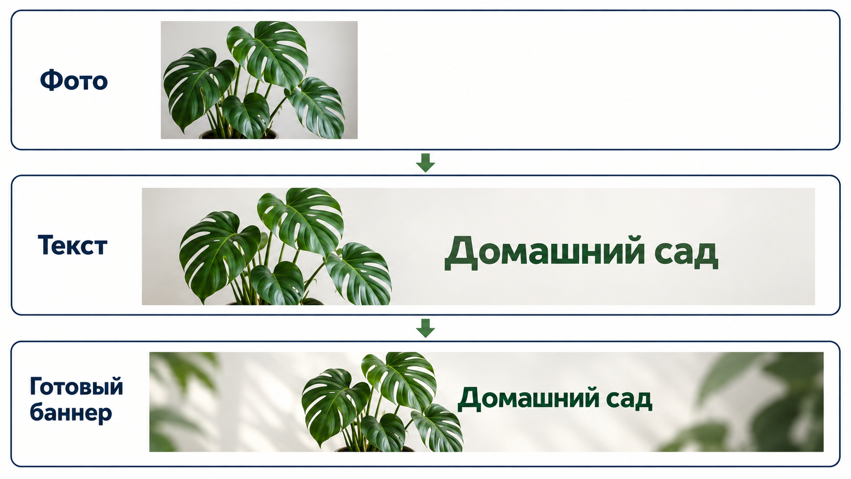 От темы канала и фотографии растения к макету шапки