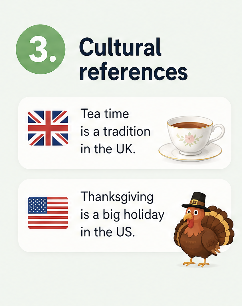 5: 3. Cultural references