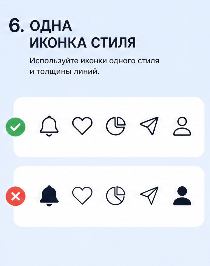 7: 6. Одна иконка стиля