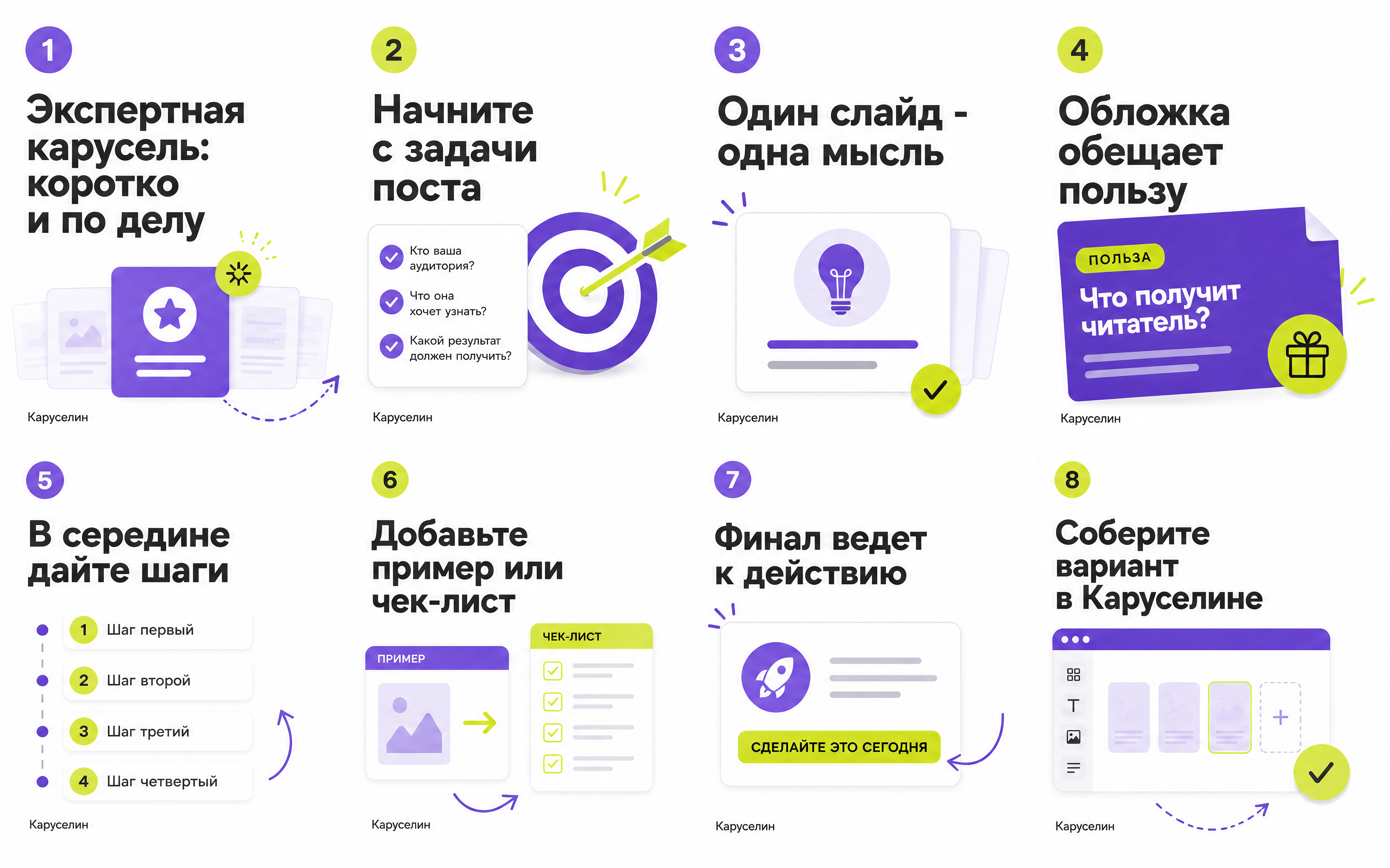 Экспертный пост в карусели: формат для авторов