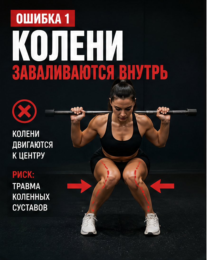 Слайд 2: ошибка 1 - округление поясницы и последствие для дисков