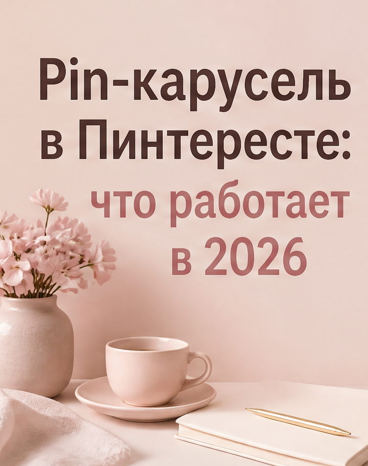 1: Pin-карусель в Пинтересте: что работает в 2026