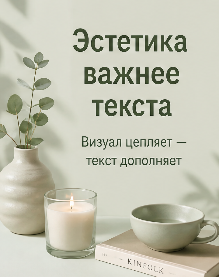 6: Эстетика важнее текста