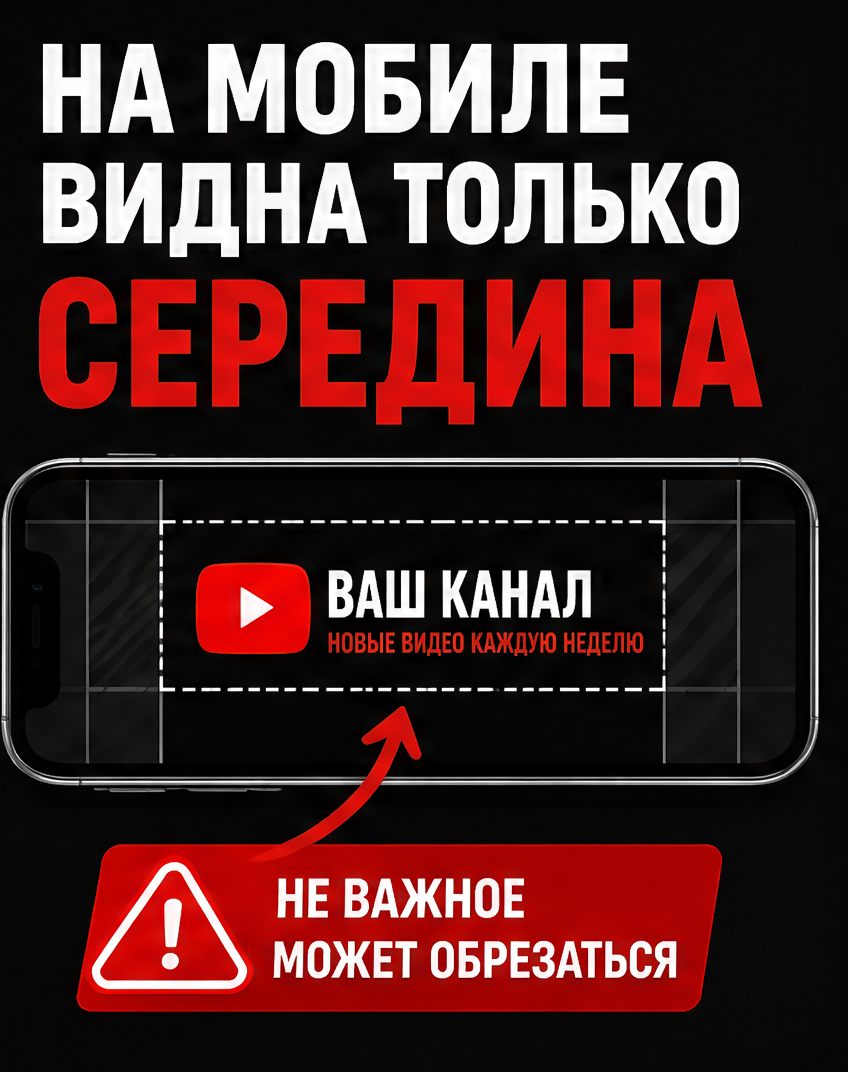 6: На мобиле видна только середина