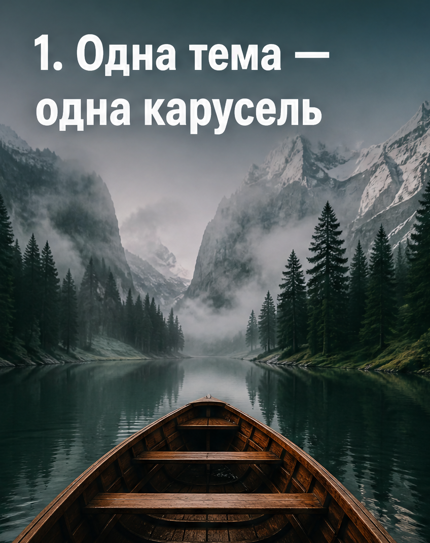 2: 1. Одна тема