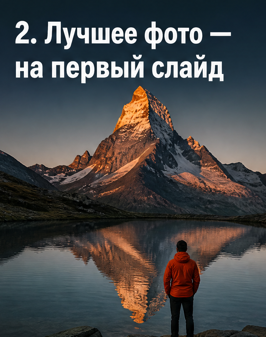 3: 2. Лучшее фото