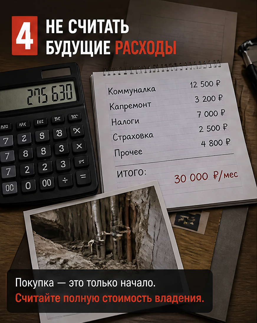 Слайд 5: четвёртая ошибка - отказ от технической экспертизы