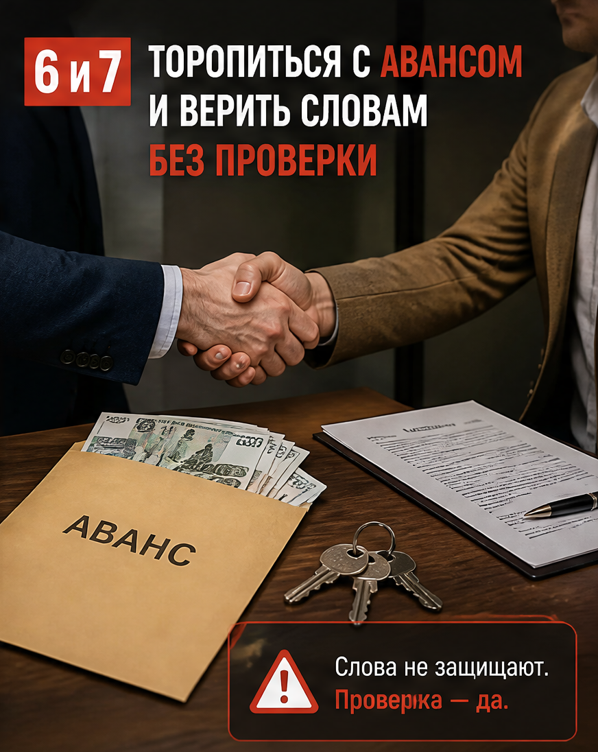 Слайд 7: шестая и седьмая ошибки - инфраструктура и парковка