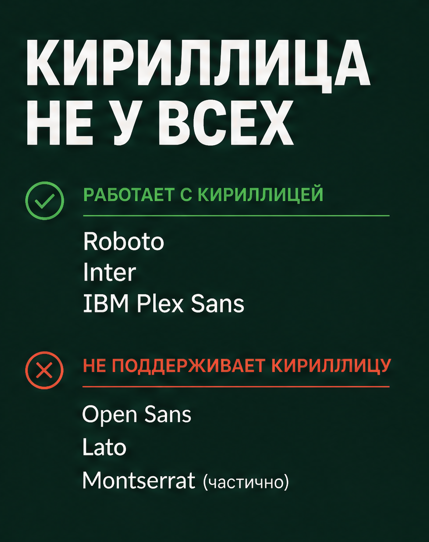 6: Кириллица не у всех
