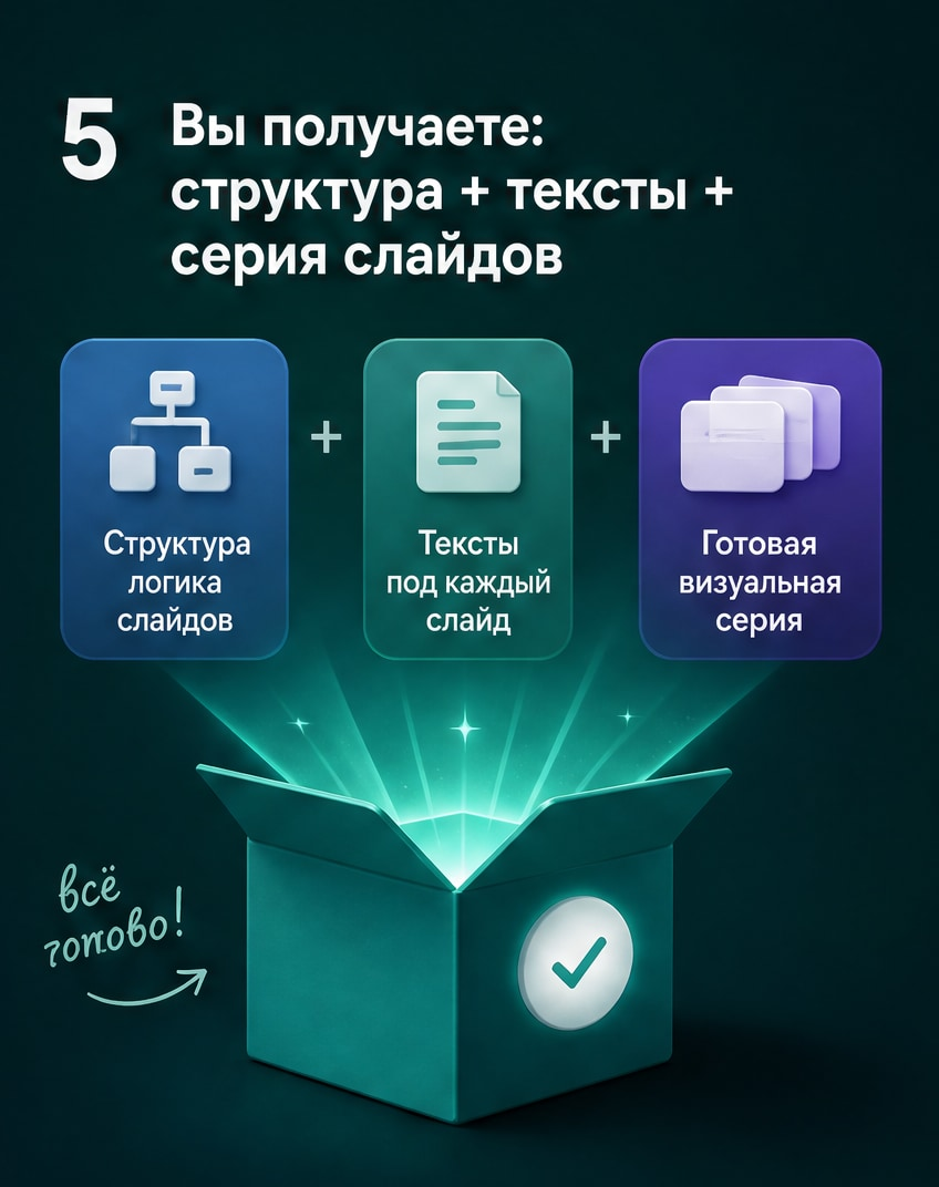 Текст для каруселей: когда не хочется писать слайды самому: слайд 5 из реальной карусели Каруселина