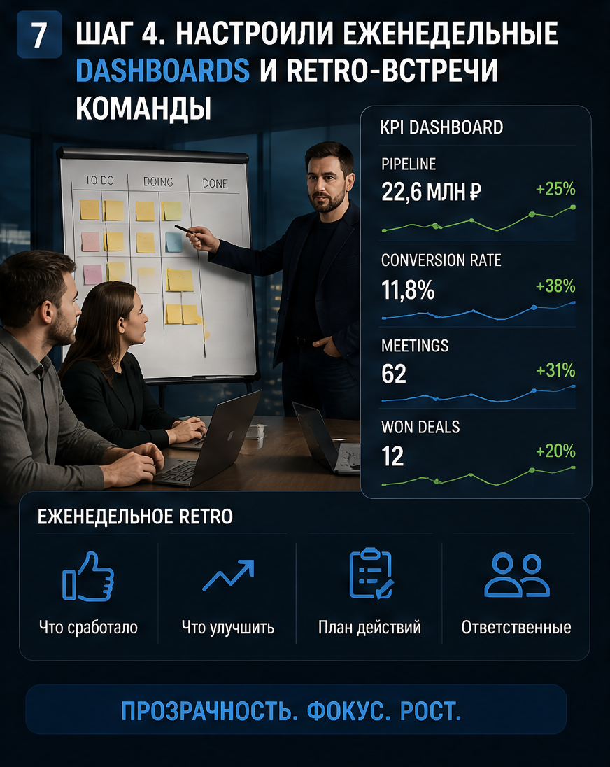 Слайд 7: цифры результата за 60 дней